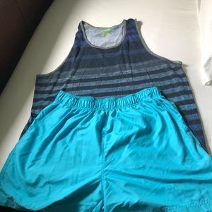 Bundle XXL AE tank with Large non AE swim trunks